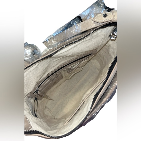 Botkier Warren Convertible Hobo Bag with Front Pocket & gunmetal hardware studs - Picture 8 of 11